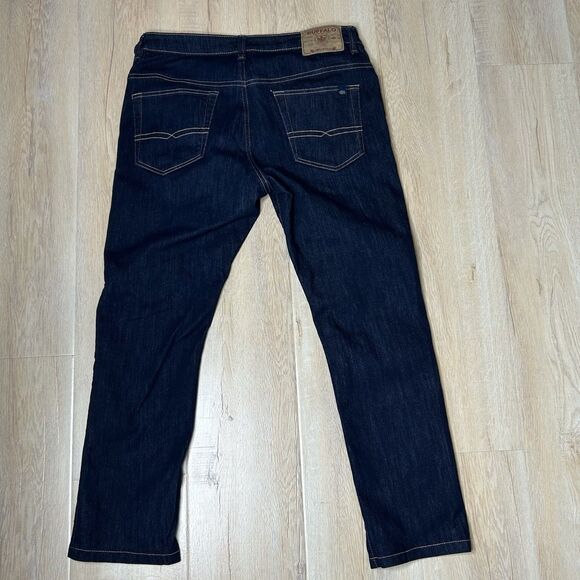 Buffalo Jeans Mens Size 36x32 Blue Denim Pants Slim  Ash - Picture 2 of 9